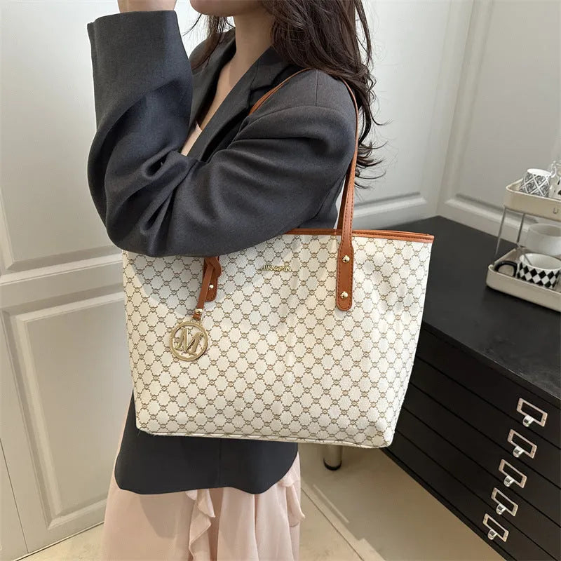 Street style shoulder bag in PU material with contrast stitching, shown in multiple colour options