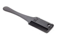 A 2-in-1 razor comb for grooming dogs and cats, shown with spare blades, on a neutral background.