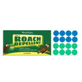 Cockroach bait paste tubes with adhesive mounts for indoor pest control