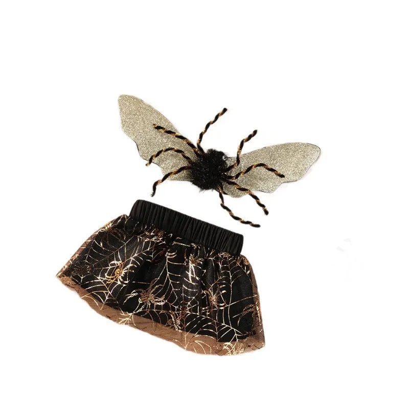 Black suit Halloween costume for dogs in polyester fabric available in multiple sizes
