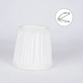 Purple Wheat fabric lampshade for crystal candle chandeliers in dark blue colour
