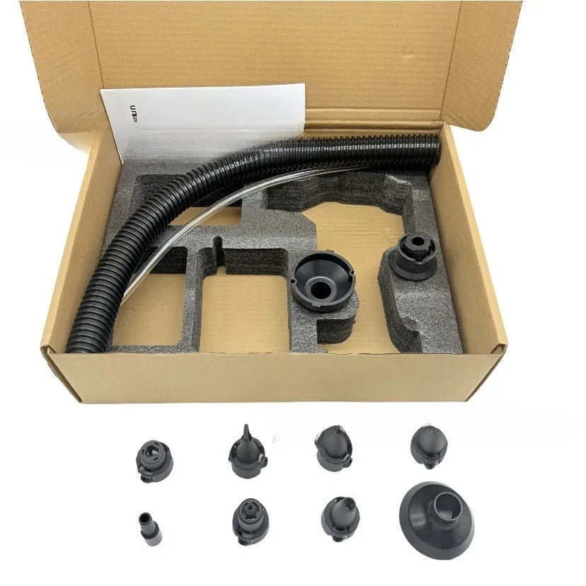 Lithium battery brush air exhauster for snow removal and dust cleaning with cordless operation