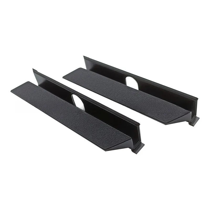 Black PS4 Pro hard drive bottom cover replacement part with baffle block strip