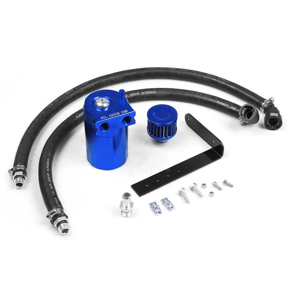 Aluminum alloy oil separator for Ford Expedition in black, blue, red, or silver colour options