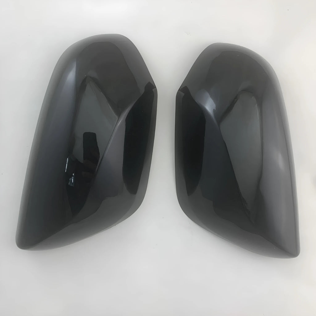 Bright black ABS rear view mirror cover for Toyota Avalon Camry CHR 2016-2020 pair