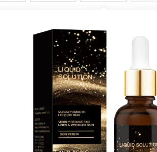 30ml facial moisturising liquid bottle with glycerin and hyaluronic acid