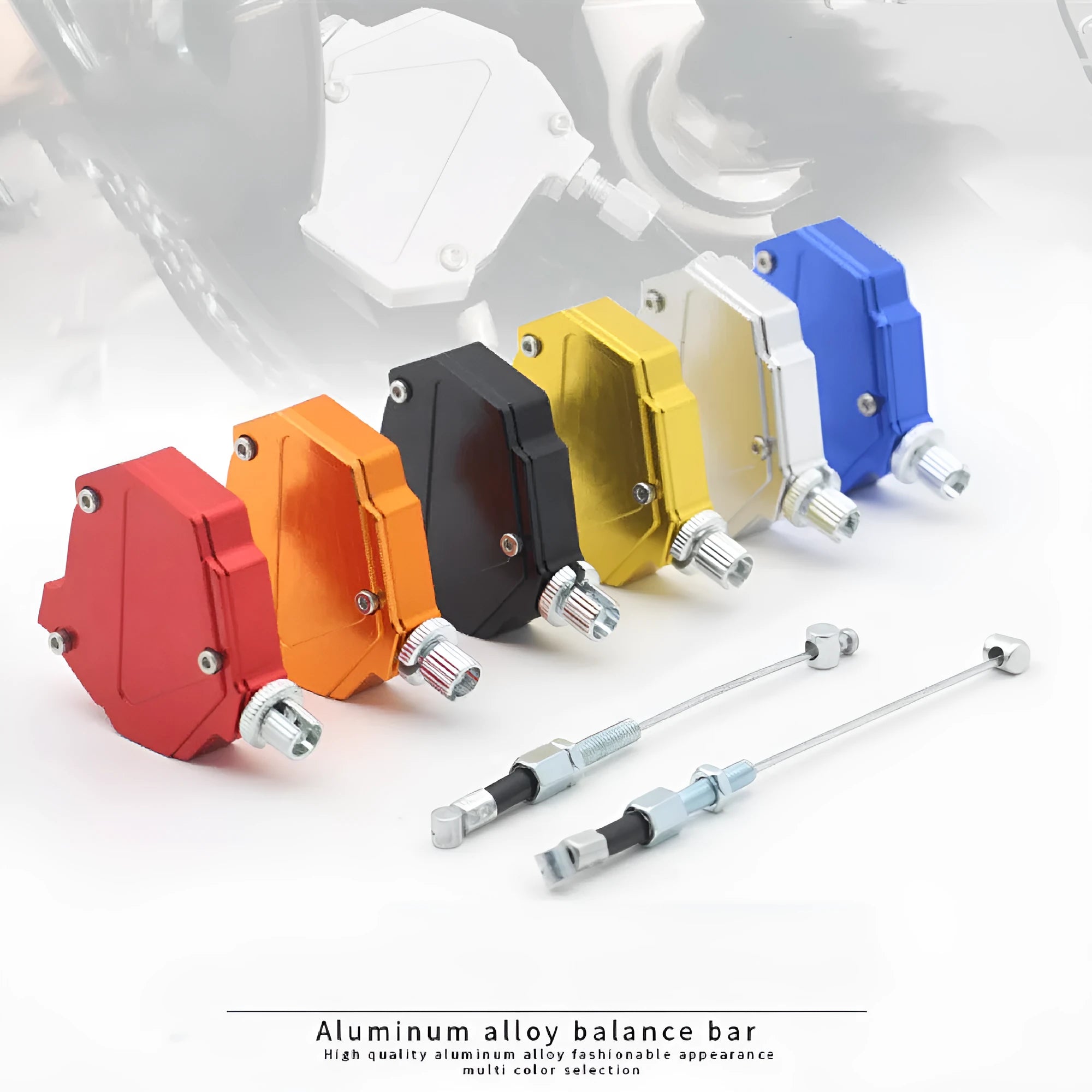 Motorcycle universal labour-saving clutch box modification kit in aluminium alloy with colour options