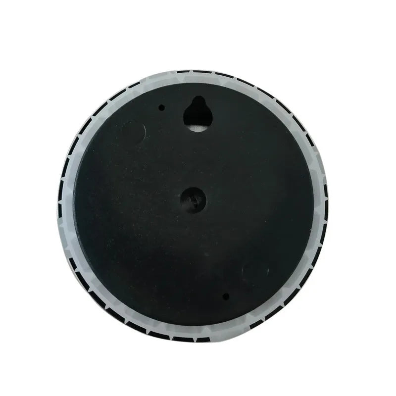 Aluminium analog thermometer and hygrometer with circular 72mm diameter display