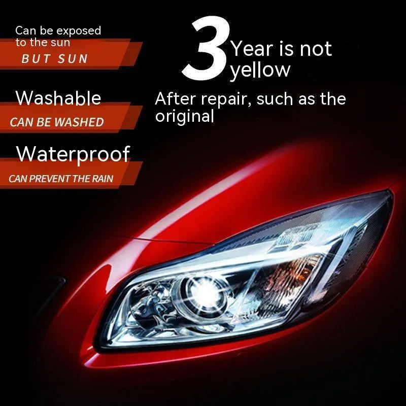 100 ml bottle of car headlight restoration liquid for plastic lens polishing