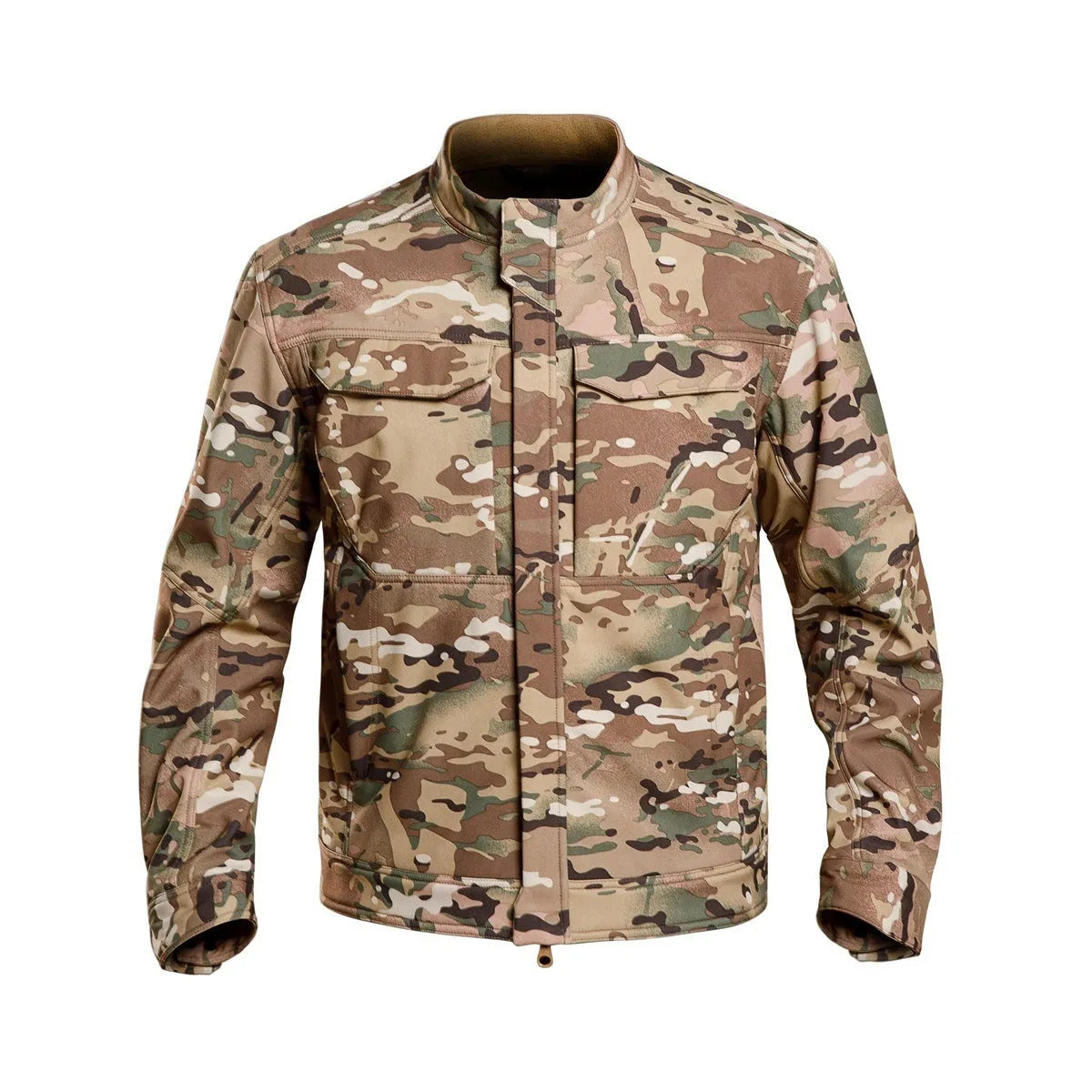 Bone Frog Peak Breaker black soft shell tactical jacket for mountaineering and camping