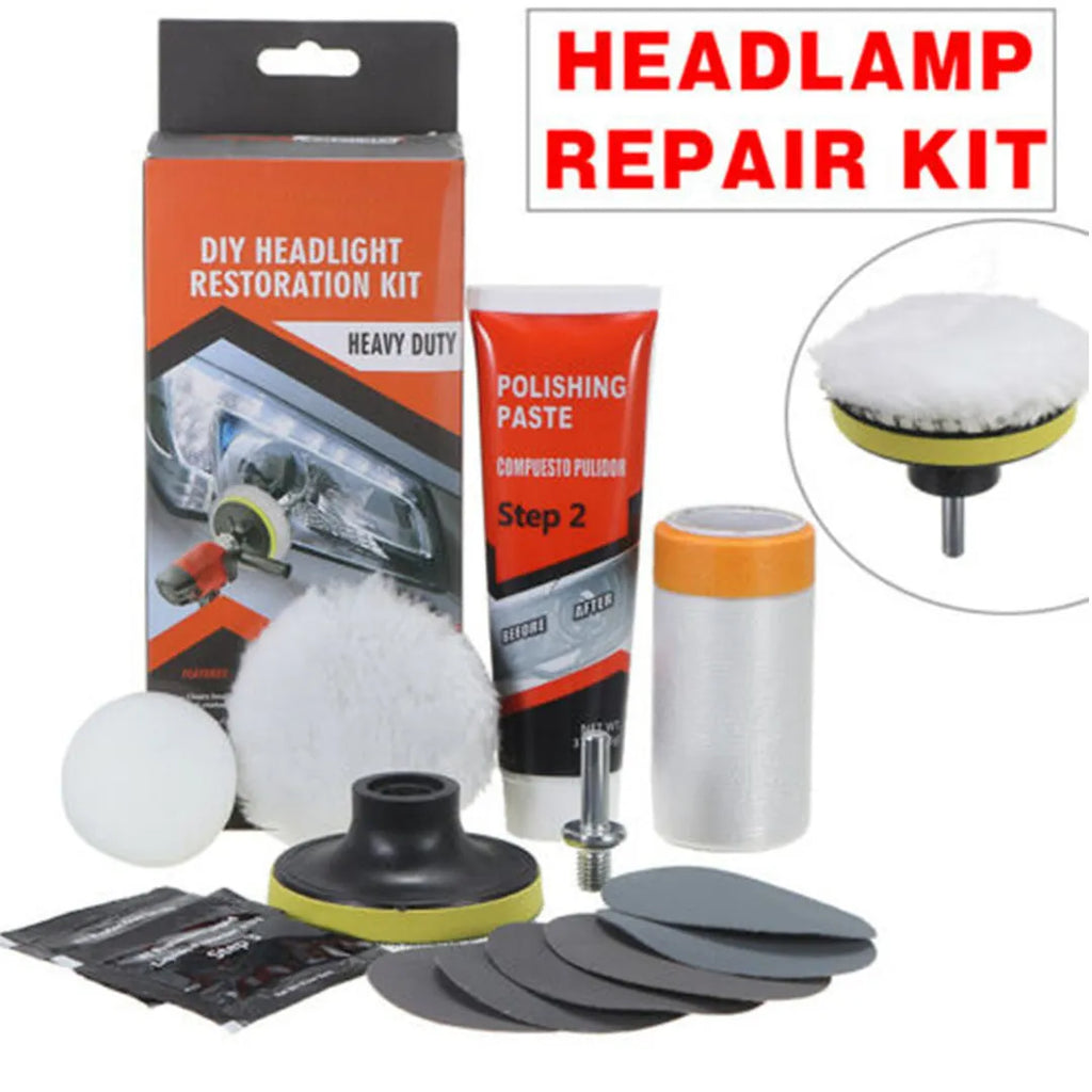 Carbon steel headlight repair tool with 15cm dimensions for vehicle maintenance