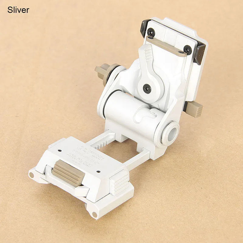 Metal alloy L4 G24 NVG fast helmet mount OPS breakaway base in dark earth colour