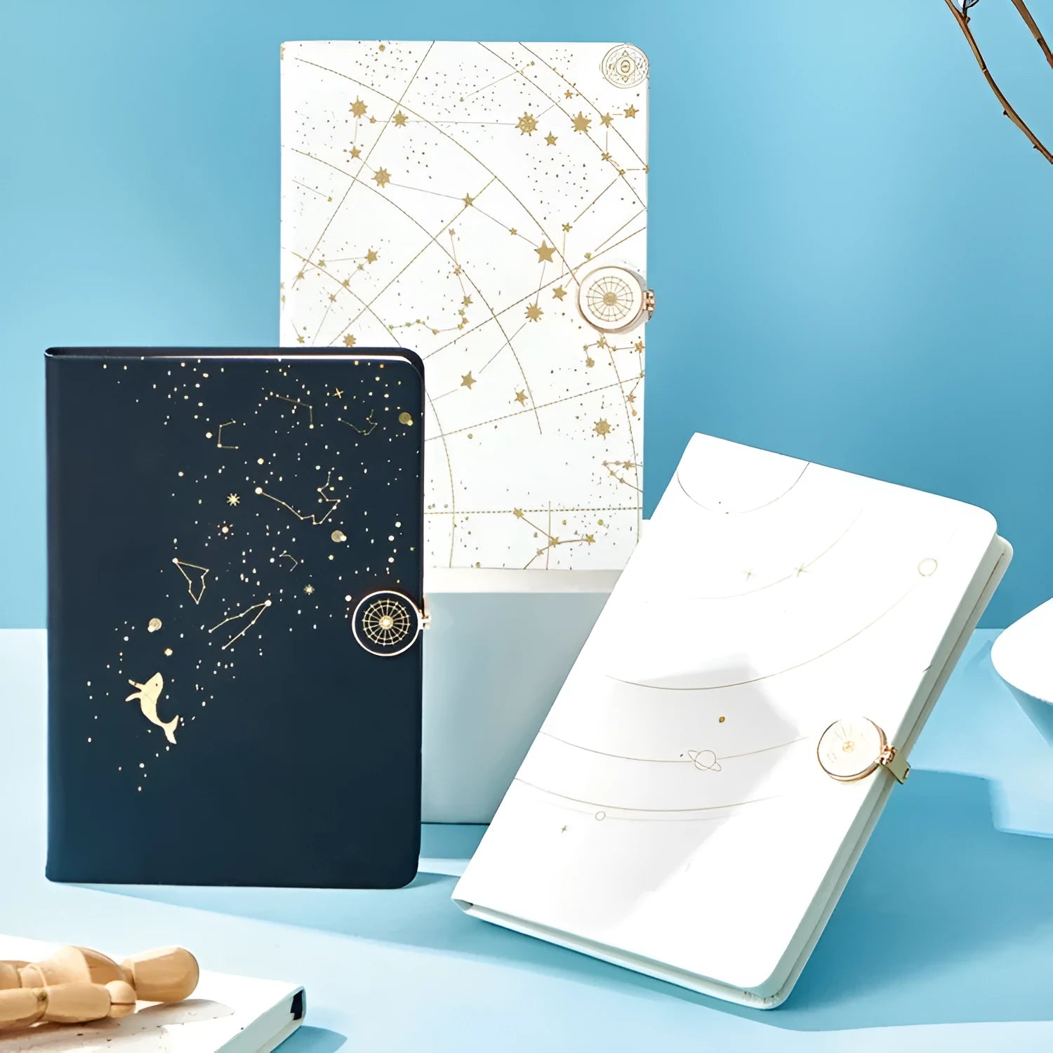 Password book diary with fingerprint lock A5 hard cover imitation leather lined notebook black colour