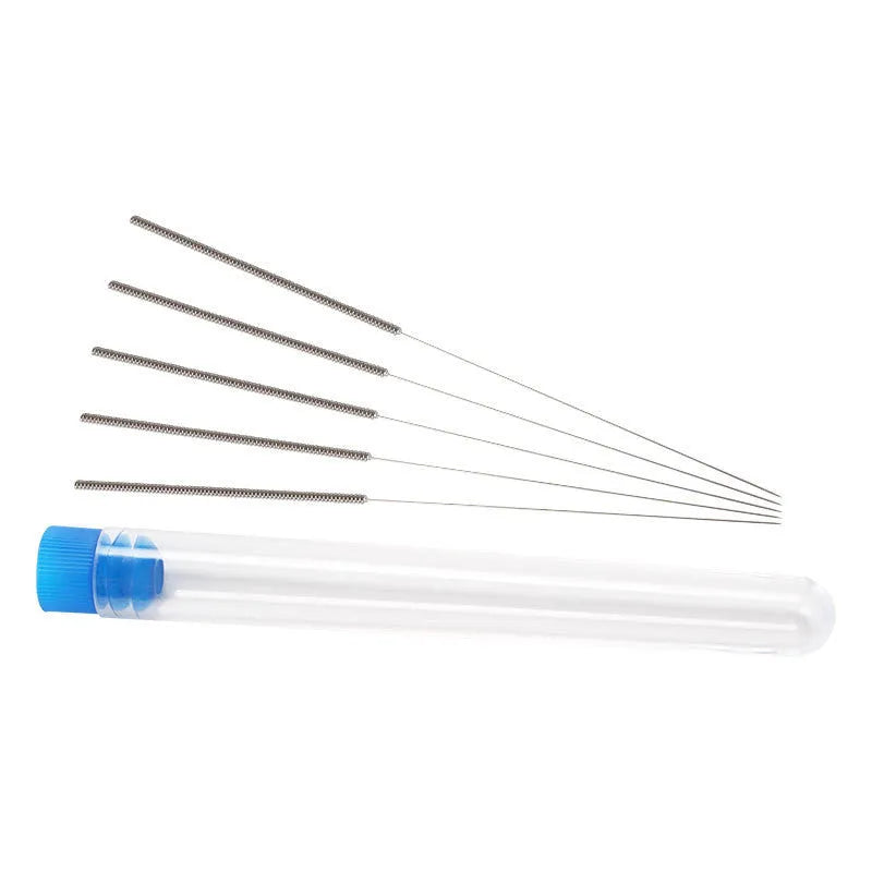 E3D Mk8 3D printer nozzle cleaning needles in five diameters with ten needles per pack