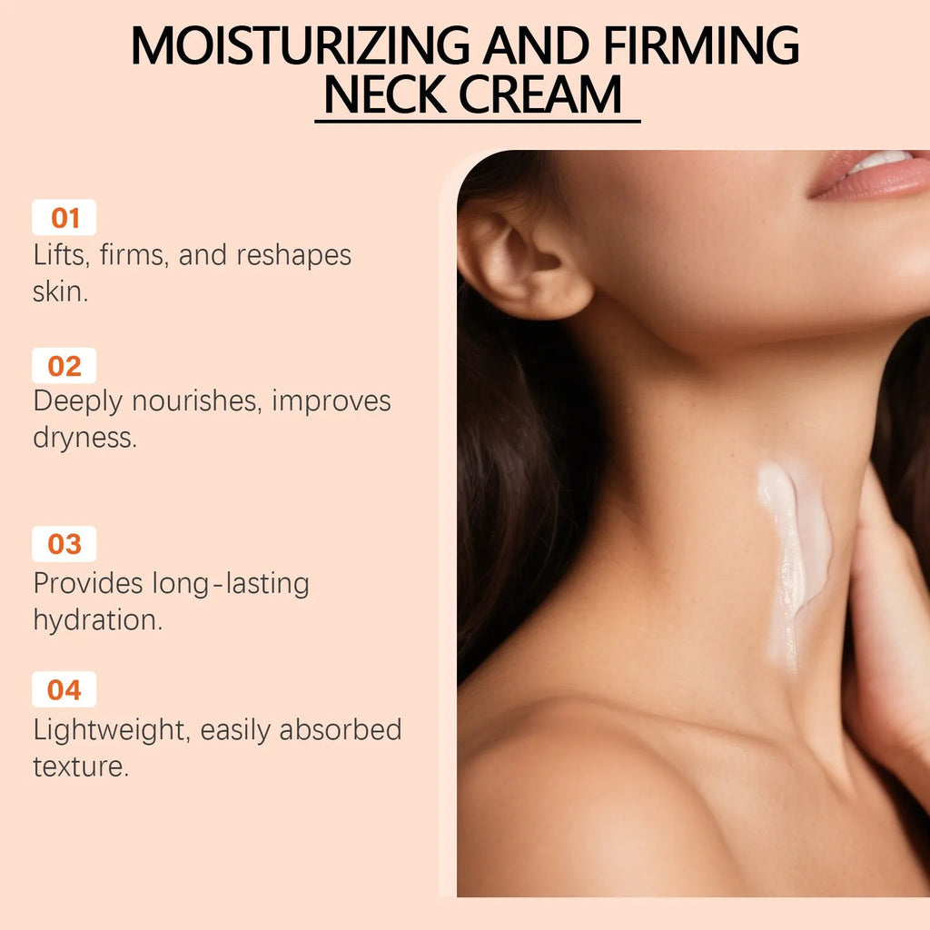 50g moisturising neck cream in 6.3cm packaging for daily contour care