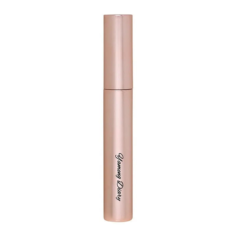 Long curling mascara tube in black or brown colour for long-lasting definition.