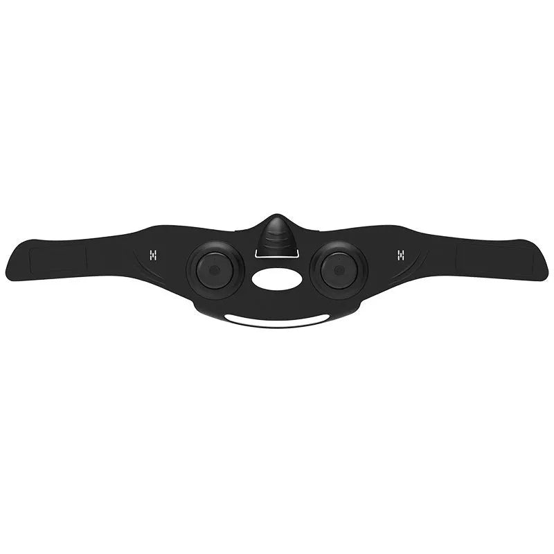Black wearable photon beauty mask facial device with USB connector and 4 gear settings