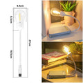 USB rechargeable folding tungsten night light with S14 lamp tube