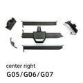 BMW G05 G06 G07 front middle air outlet plastic replacement trim part for dashboard.
