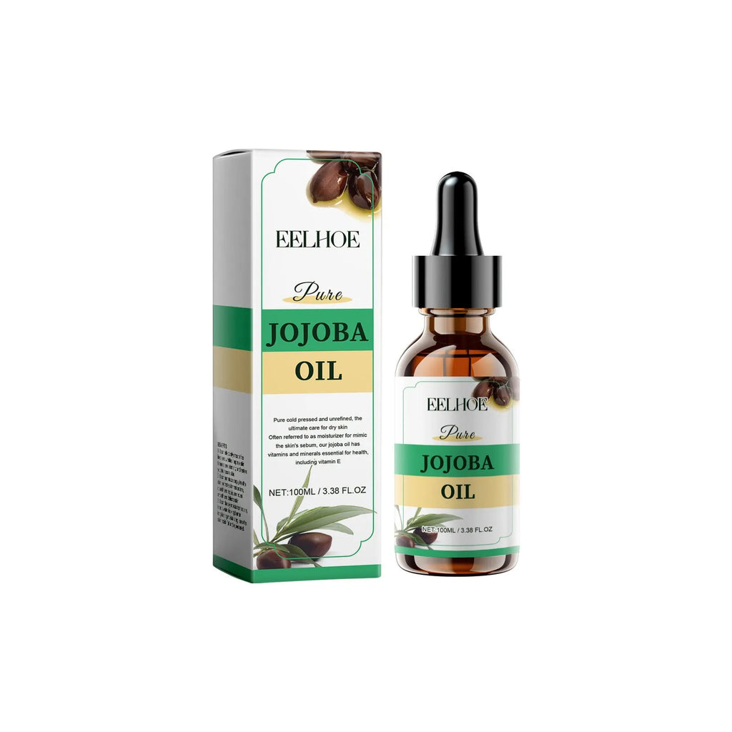 100ml organic jojoba oil facial treatment bottle with moisturising and hydrating properties