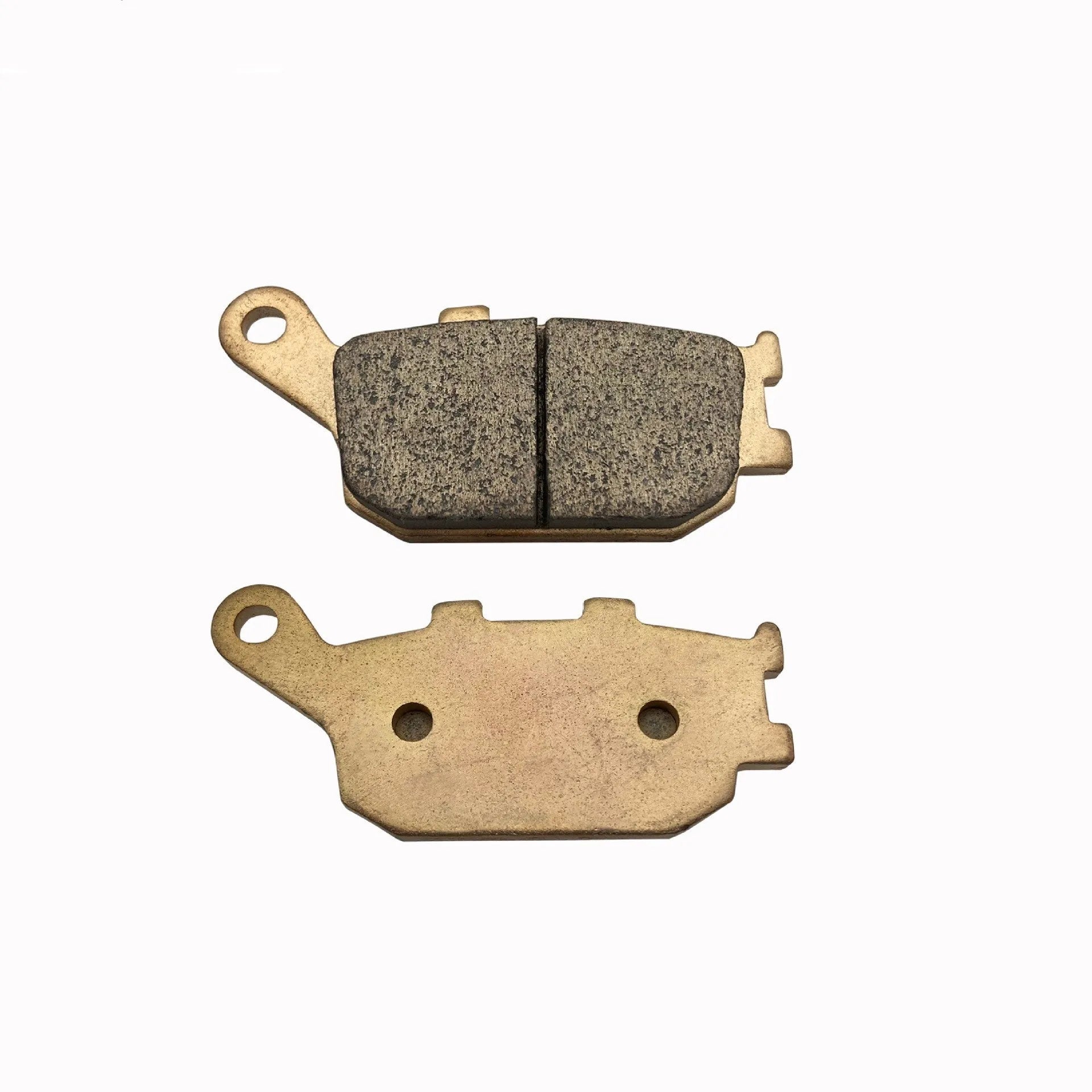 Set of black sintered rear brake pads for Honda CBR954RR and CBR929RR motorcycles