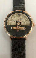 M-1288 men's quartz sports watch with 40mm dial, alloy case, and stainless steel or leather strap