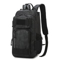 Derm fabric outdoor hiking backpack with 20-35L capacity in solid colour design