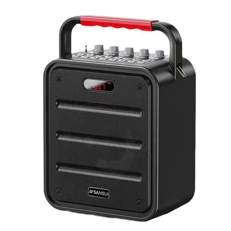 Square Audio portable subwoofer 40W with lithium battery and control panel, available in 4-inch or 6.5-inch speaker size