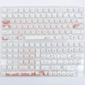 Dessert cat MOG round mechanical keyboard key cap set with sublimation printed cartoon cute artwork