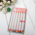 White plastic car door edge anti-collision strip for vehicle protection