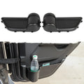 Black ABS plastic car door storage box organiser for Jeep Wrangler JK and JL models