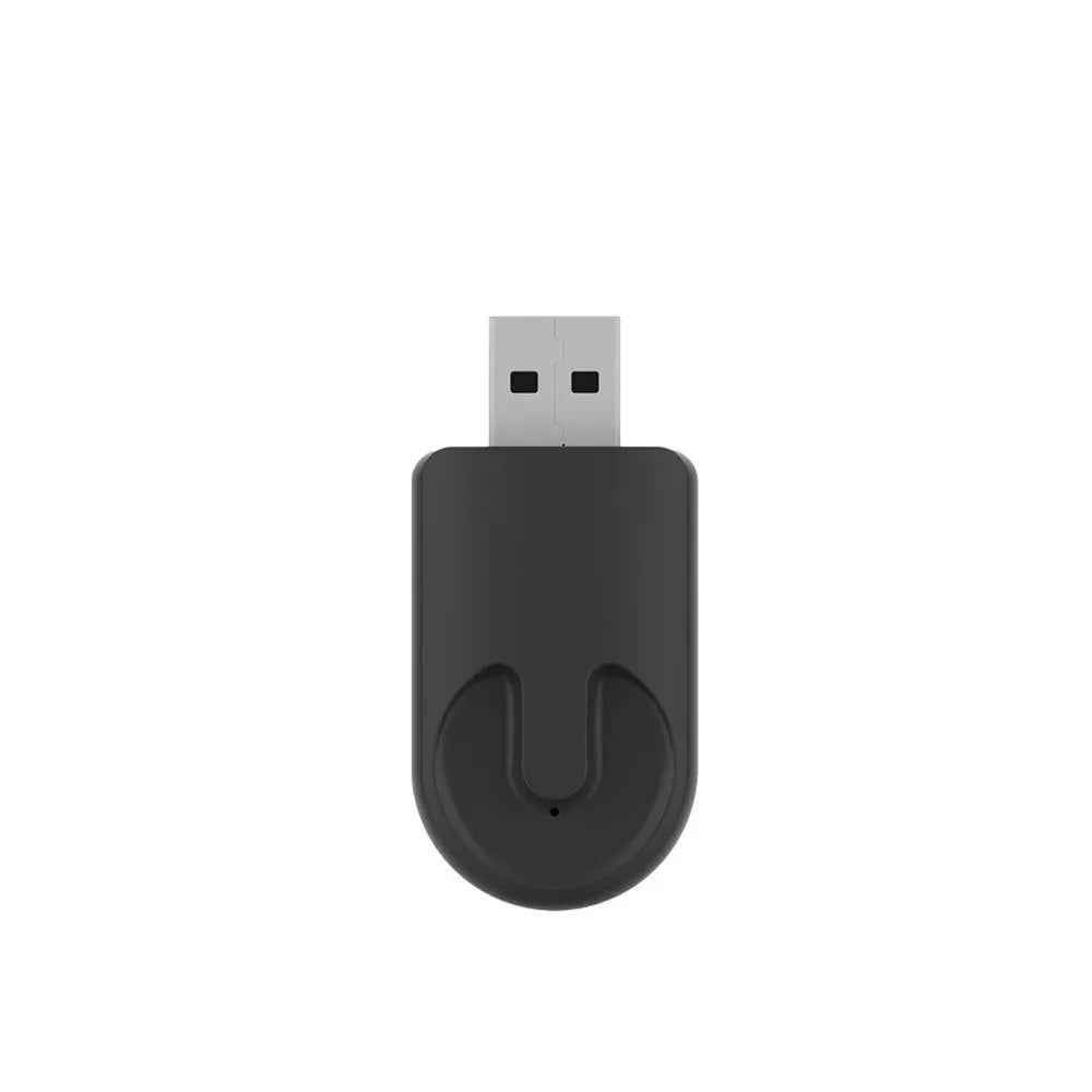 Small black CarPlay USB interface adapter showing dimensions 26x55x13mm