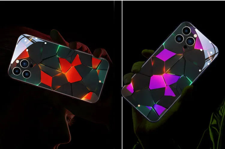 Xpress 14 tempered glass mobile phone case for iPhone with dustproof protection and incoming light feature.