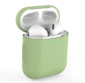 Silicone protective case cover for AirPods 2 wireless headphones in multiple colour options