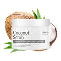 Himalayan Salt body scrub cream 200g exfoliating cream in a jar