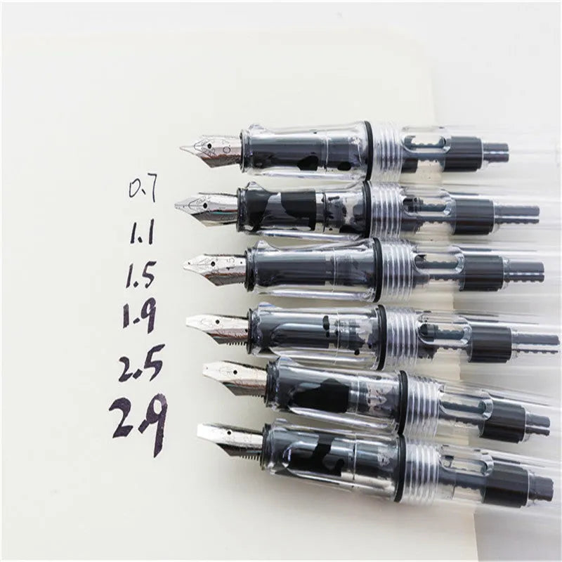 Art Word Parallel Pen Gothic Roman Duckbill Pen with ceramic shell and six nib sizes for calligraphy