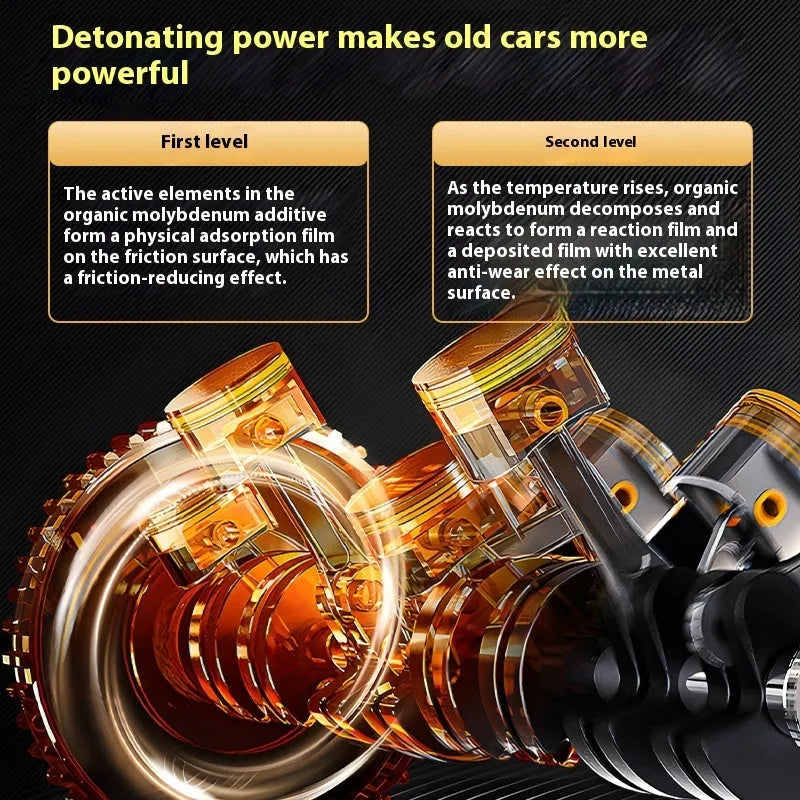 60ml engine anti-wear agent oil additive with white cover for vehicle maintenance