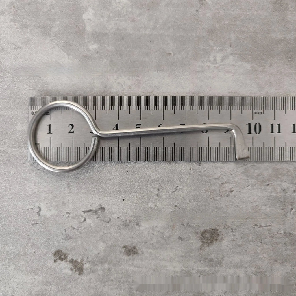 Two alloy wrench tools from portable universal maintenance set