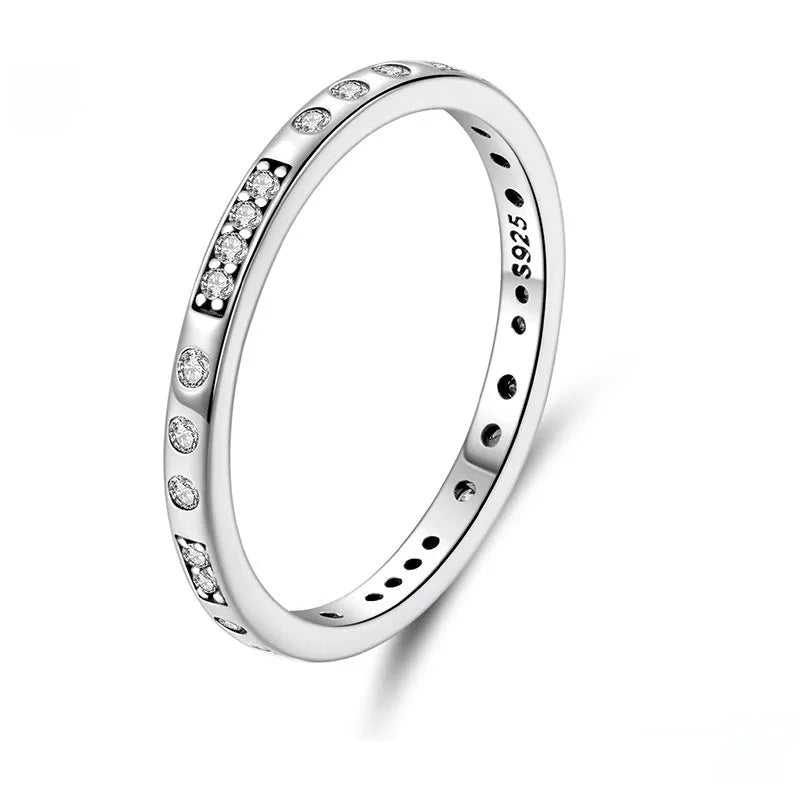 Oxidised black silver ring with Moss Password I Love You design on a simple band.