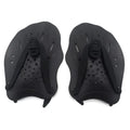 Silicone swimming training paddle aids for freestyle stroke technique in various colours and sizes