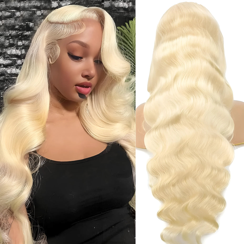 Women's front lace synthetic wig with medium-long curly style in M1 539 613 colour