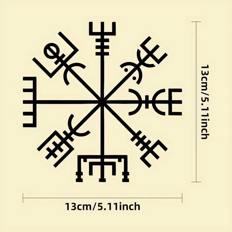 Square 13x13cm car notebook sticker for vehicle body or glass application