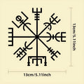 Square 13x13cm car notebook sticker for vehicle body or glass application