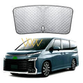 Silver tape sunshade cover for Toyota NOAH XOVY 90 series car front windshield