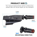Black golf push rod laser aiming instrument sight for putting alignment practice