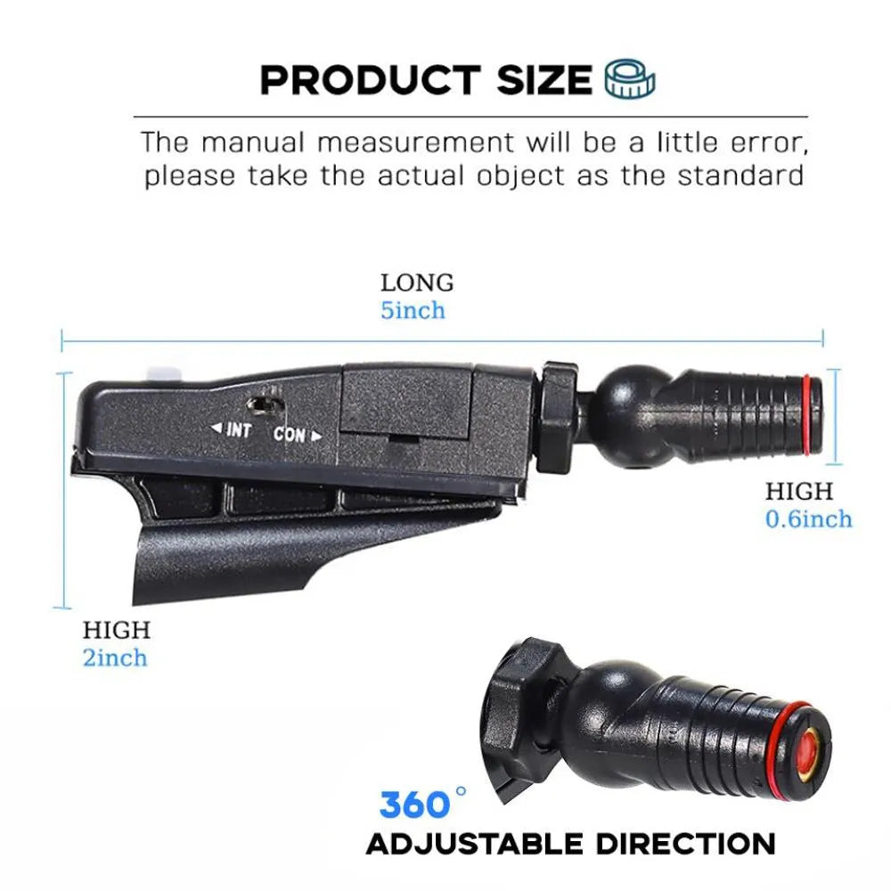 Black golf push rod laser aiming instrument sight for putting alignment practice