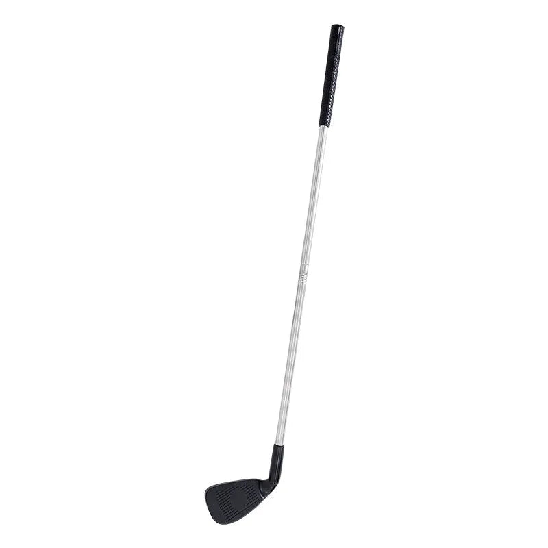 Metal golf club set with adult and children's options for outdoor family sports practice
