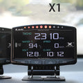 X1 automotive OBD diagnostic instrument with LED display and metal housing