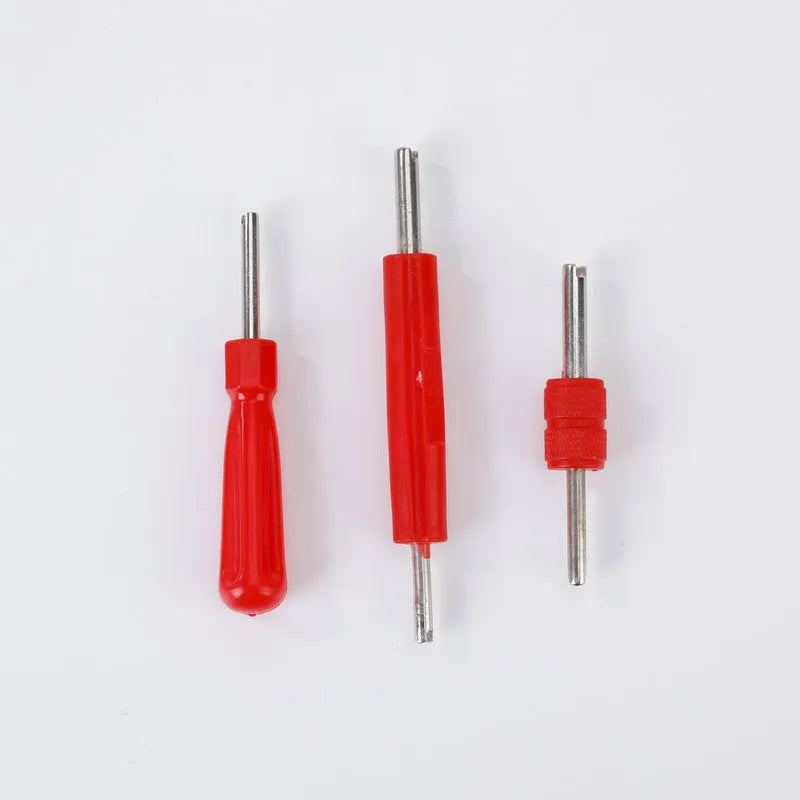Single-head aluminium alloy twist valve wrench in one of three available colour styles