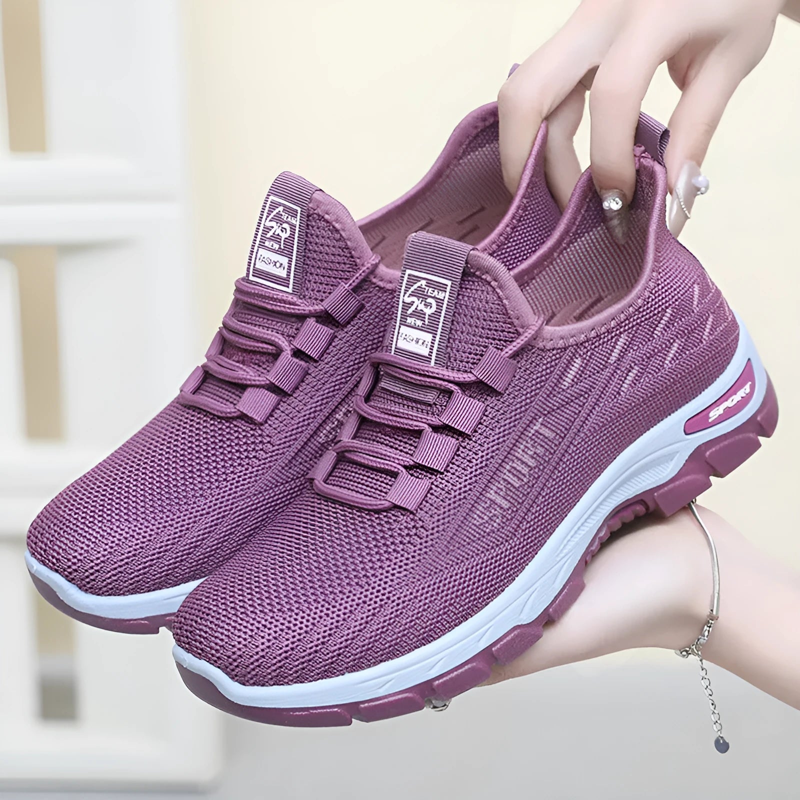 Casual sports shoes with soft PVC soles in multiple colour options